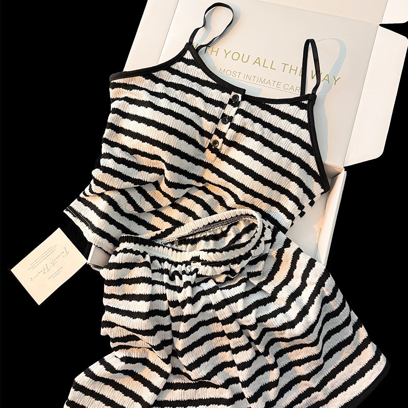 Summer Clothing For Teens - Pijama Feminino Novo de Verão em