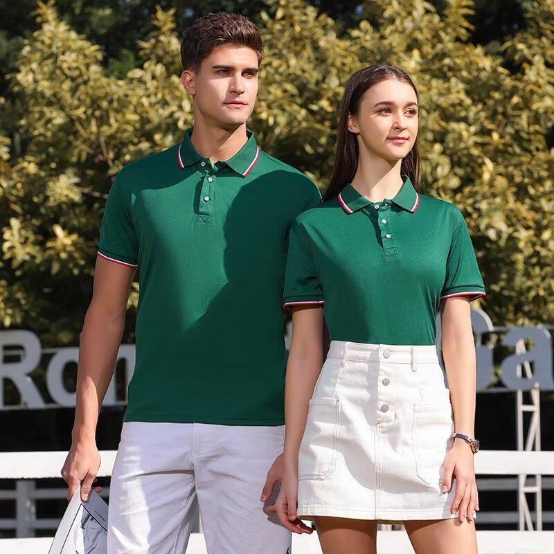 Summer Clothing Logo - Camisas Polo Masculinas com Logo Personalizado,