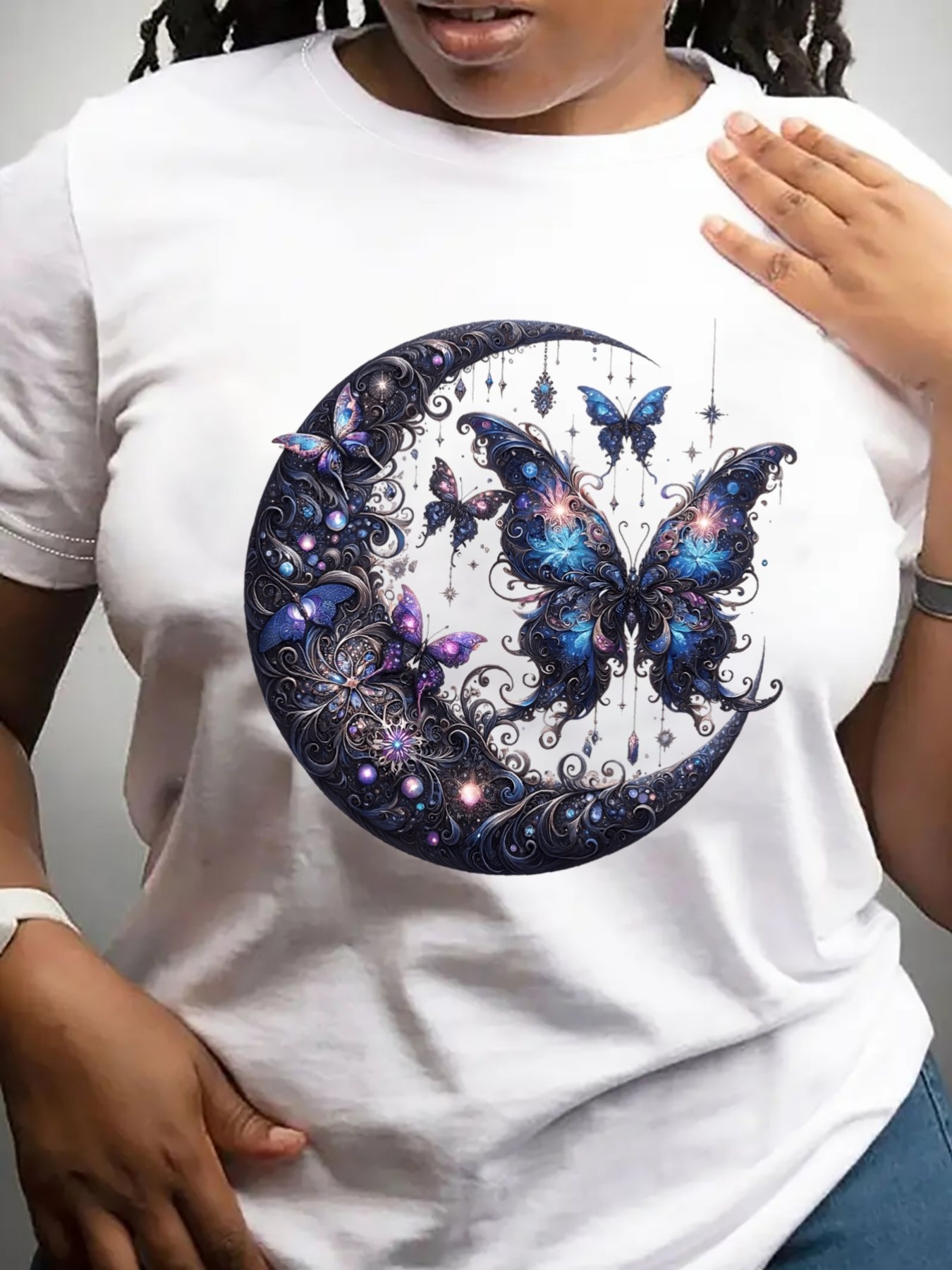 Summer Clothing Must Haves - Roupas Femininas Plus Size, Camiseta Oversized