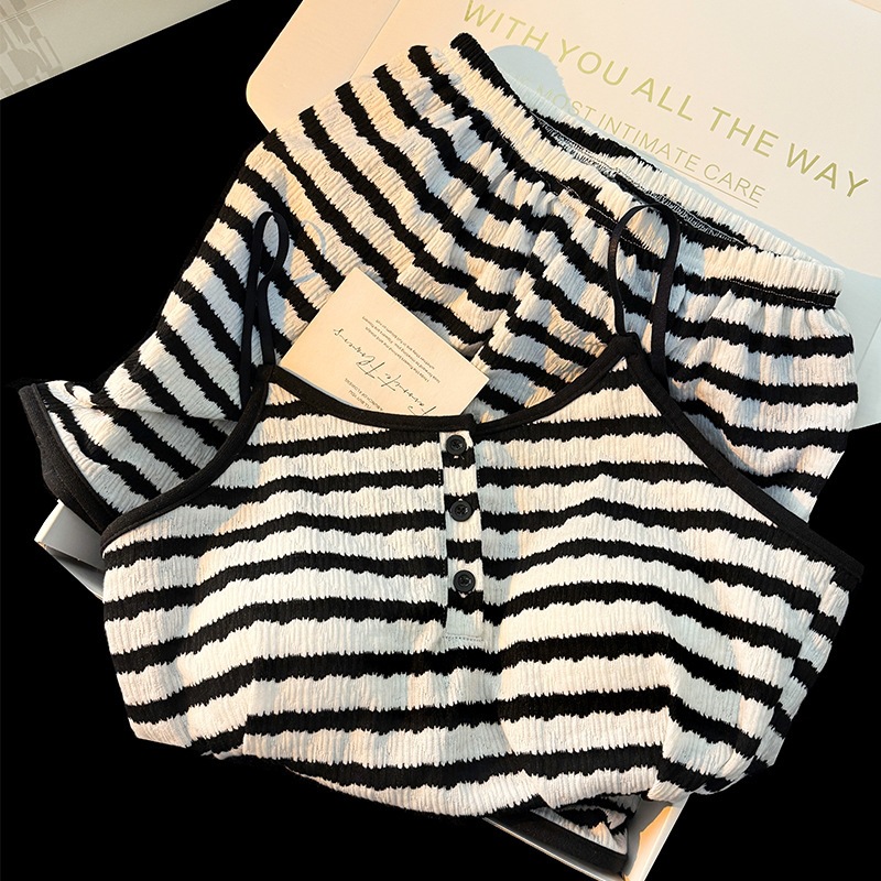 Pijama Feminino Novo de Verão  - Summer Clothing For Teens avaliação e preço