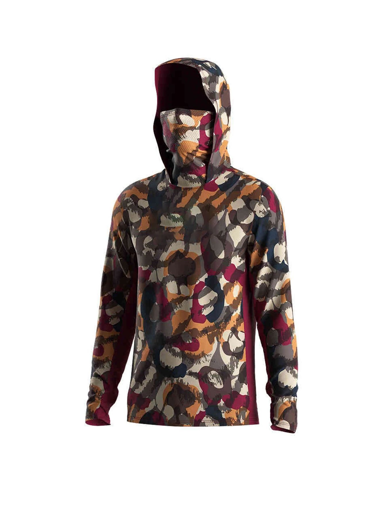 Camisa de Pesca Masculina com  - Summer Clothing Long Sleeve avaliação e preço