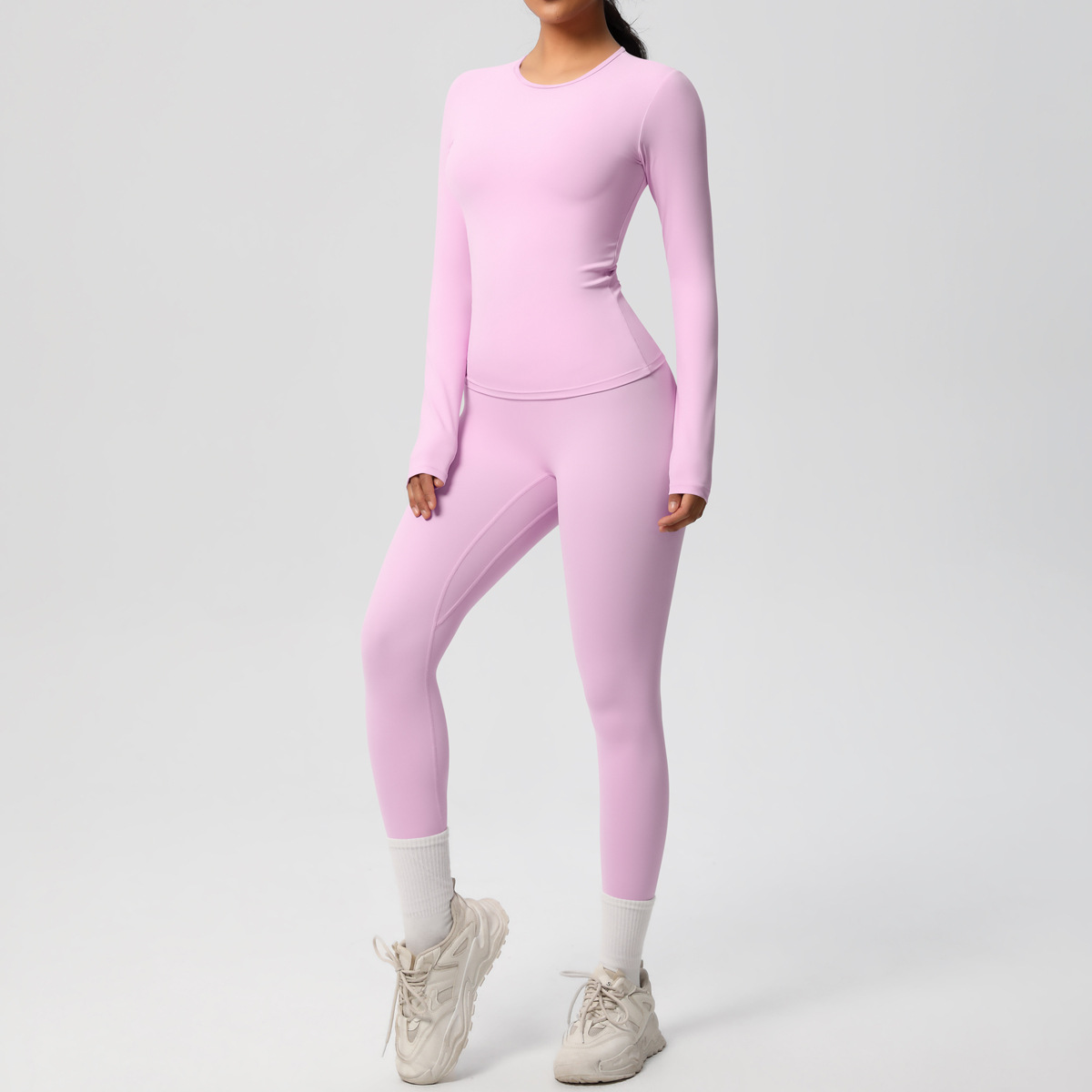 Conjunto de Yoga JUREN 2PCS pa - Summer Clothing Logo avaliação e preço