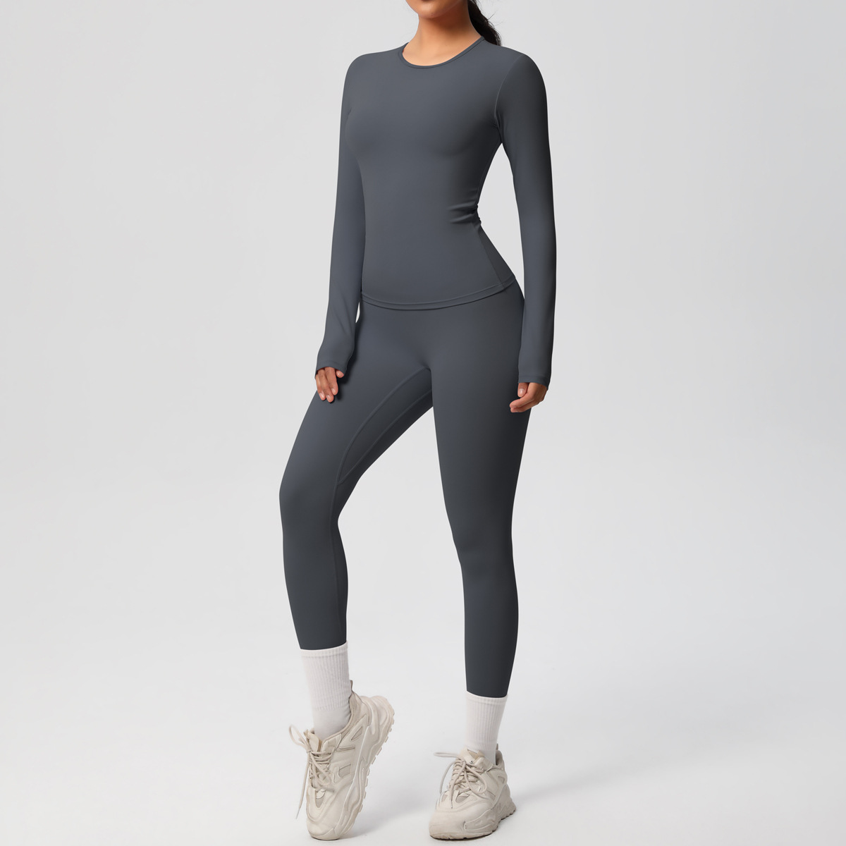 Conjunto de Yoga JUREN 2PCS pa - Summer Clothing Logo avaliação e preço