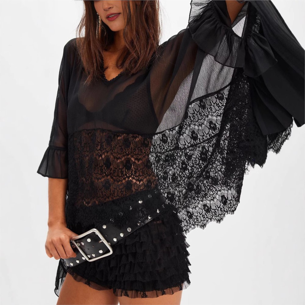 Blusa Solta Feminina de Manga  - Summer Clothing Holiday avaliação e preço
