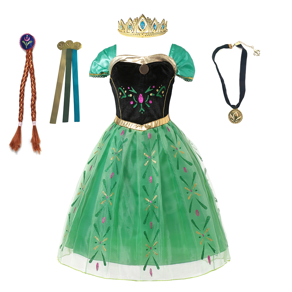 Anna traje para crianças menin - Summer Kids Clothing avaliação e preço
