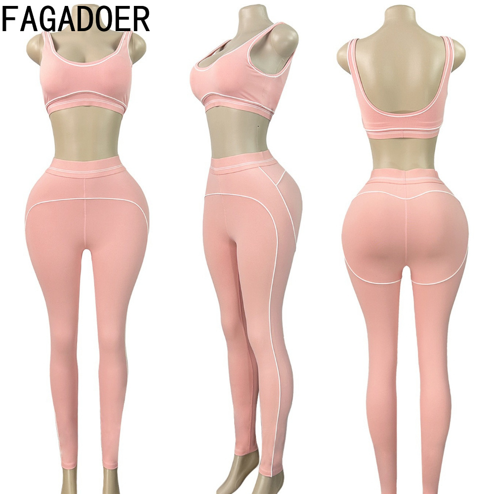 Conjuntos Esportivos de Moda F - Quality Summer Clothing For Women avaliação e preço
