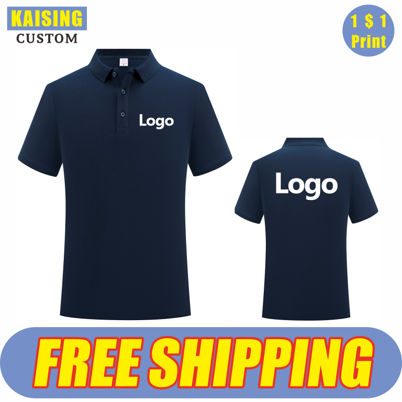 Kaising camisa polo de algodão - Summer Clothing Logo avaliação e preço