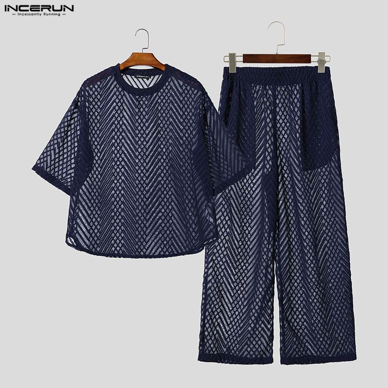 Conjuntos Masculinos INCERUN:  - Summer Clothing Haul avaliação e preço