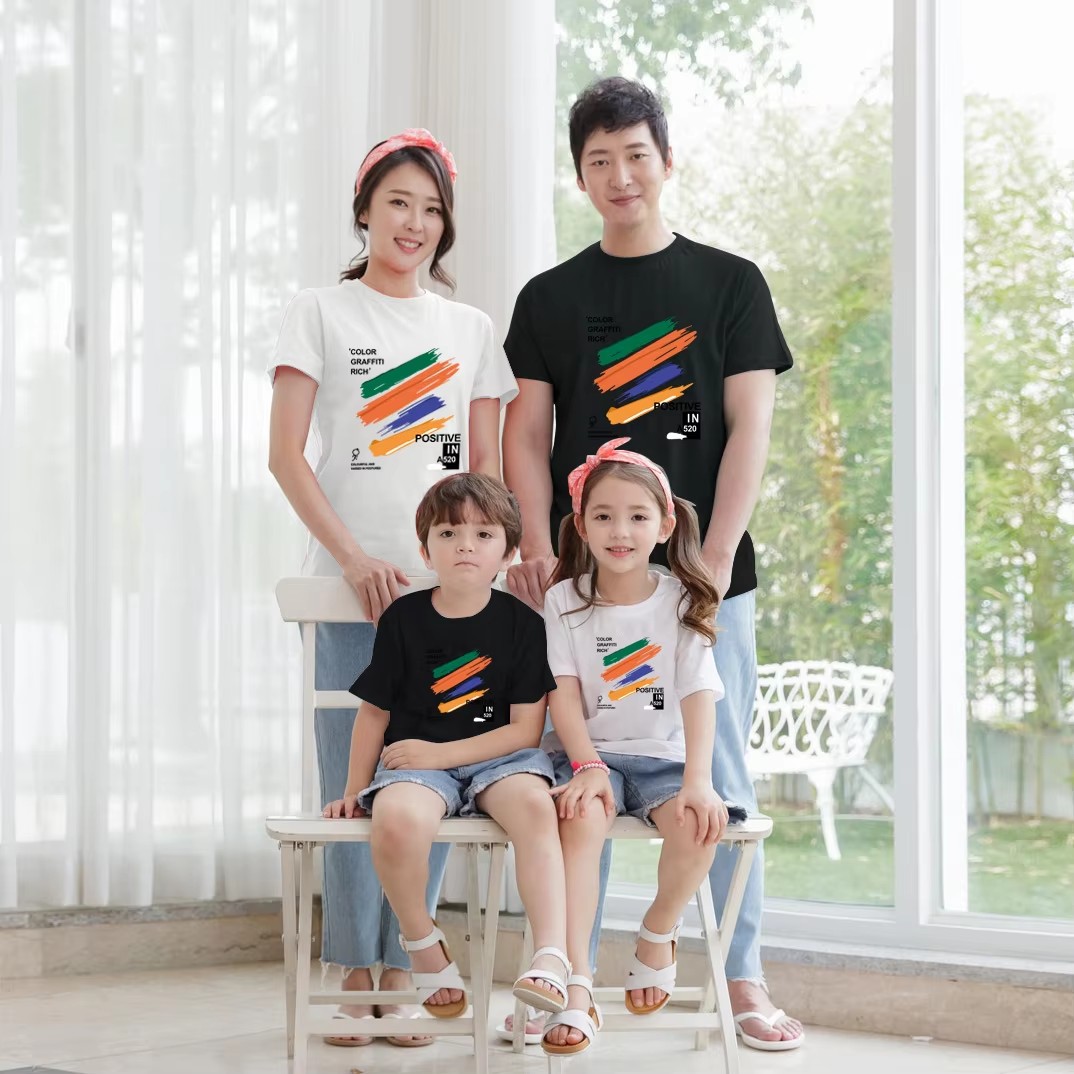 Camisetas Familiares 2026 Verã - Summer Clothing Drawing avaliação e preço