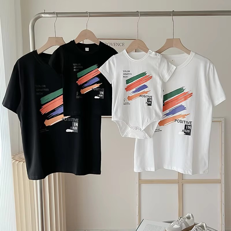 Camisetas Familiares 2026 Verã - Summer Clothing Drawing avaliação e preço