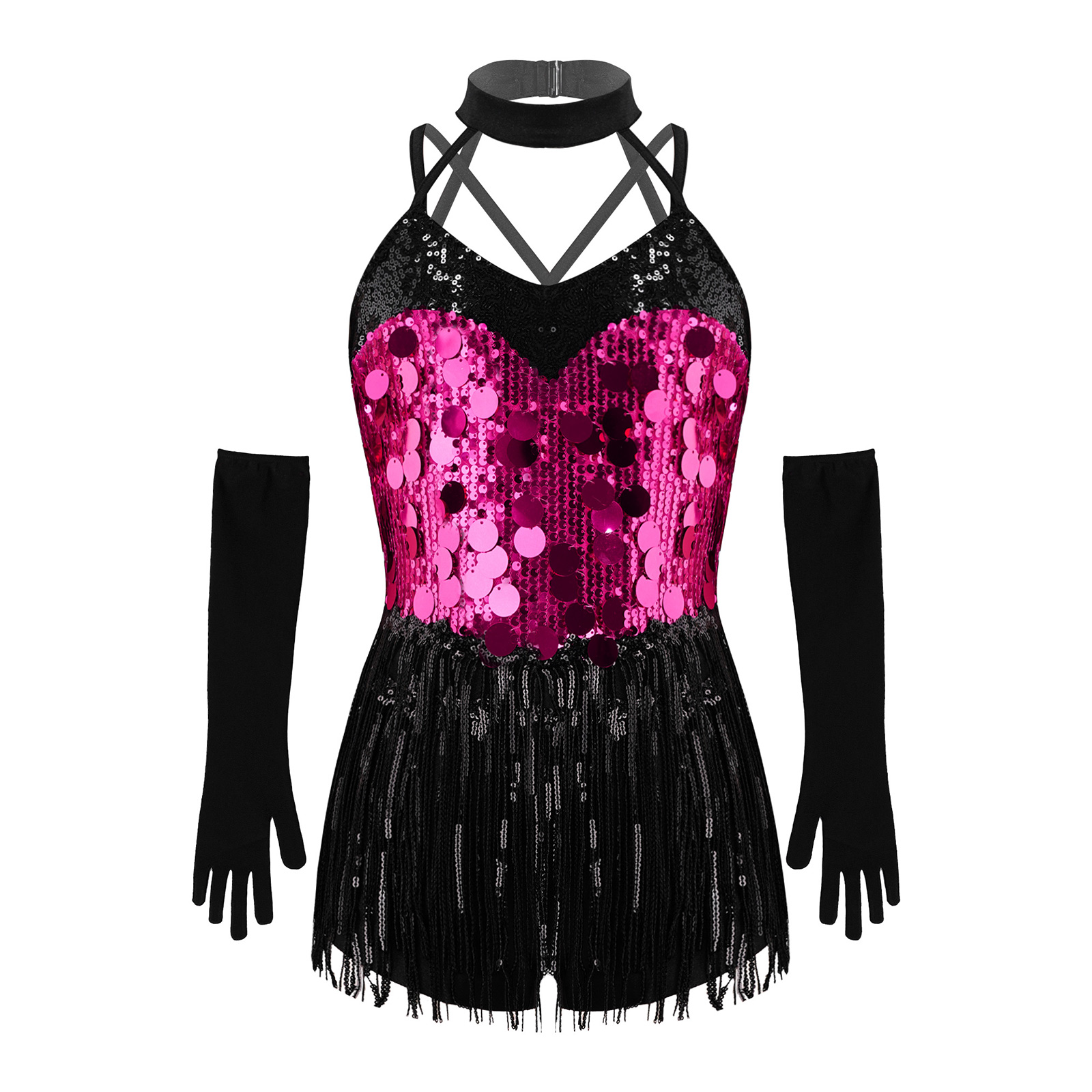 Vestido de Dança Latina para M - Summer Clothing For Kids Girls avaliação e preço