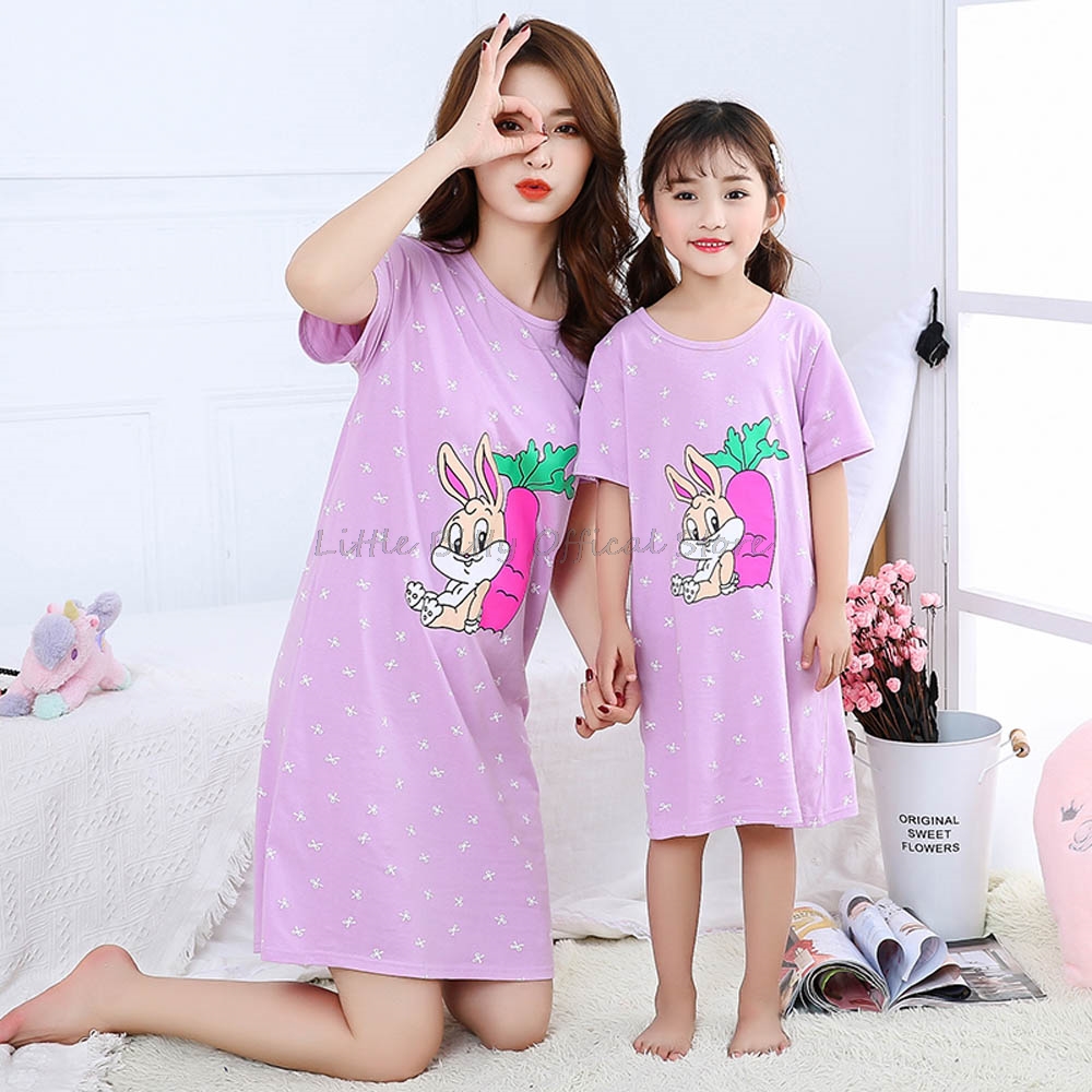 Verão mãe filha noite vestido  - Summer Clothing For Teens avaliação e preço