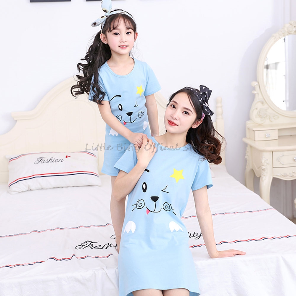 Verão mãe filha noite vestido  - Summer Clothing For Teens avaliação e preço
