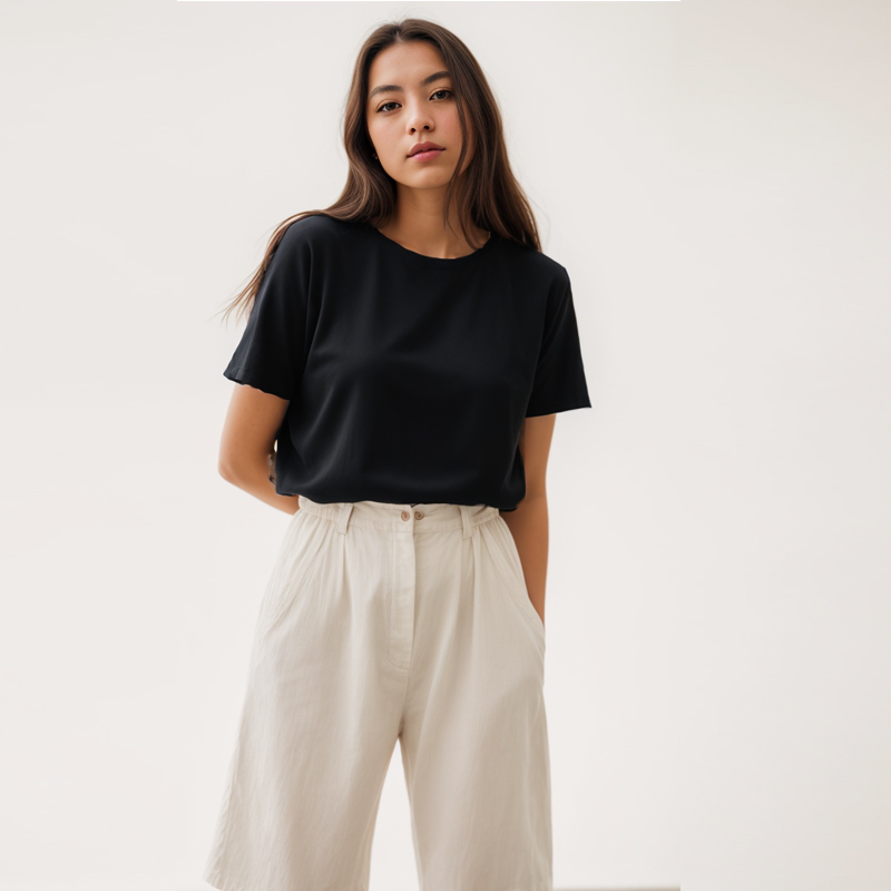 Algodão plus size manga curta  - Quality Summer Clothing For Women avaliação e preço