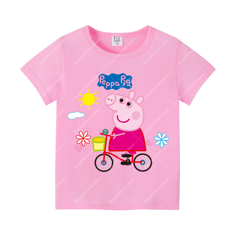 Camiseta de Algodão Fofa para  - Summer Kids Clothing avaliação e preço
