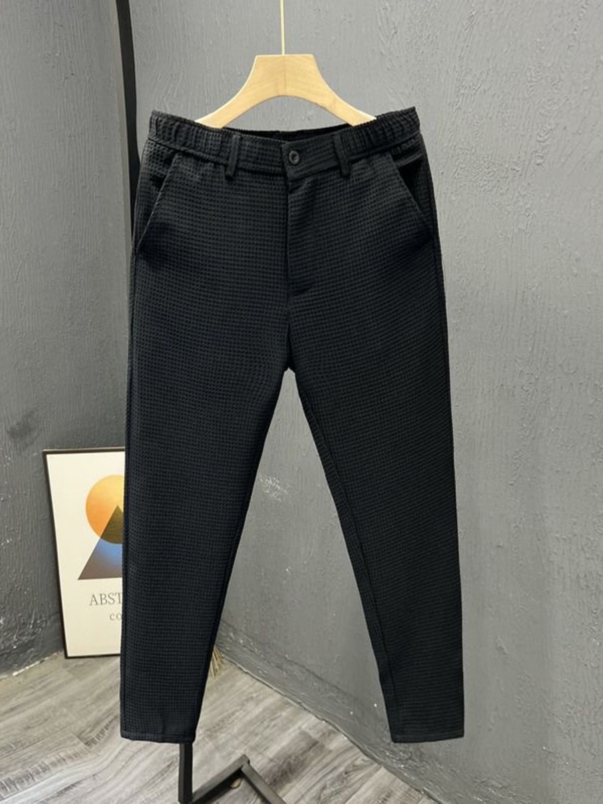 Calças Masculinas Casuais Slim - Summer Clothing For Teens avaliação e preço