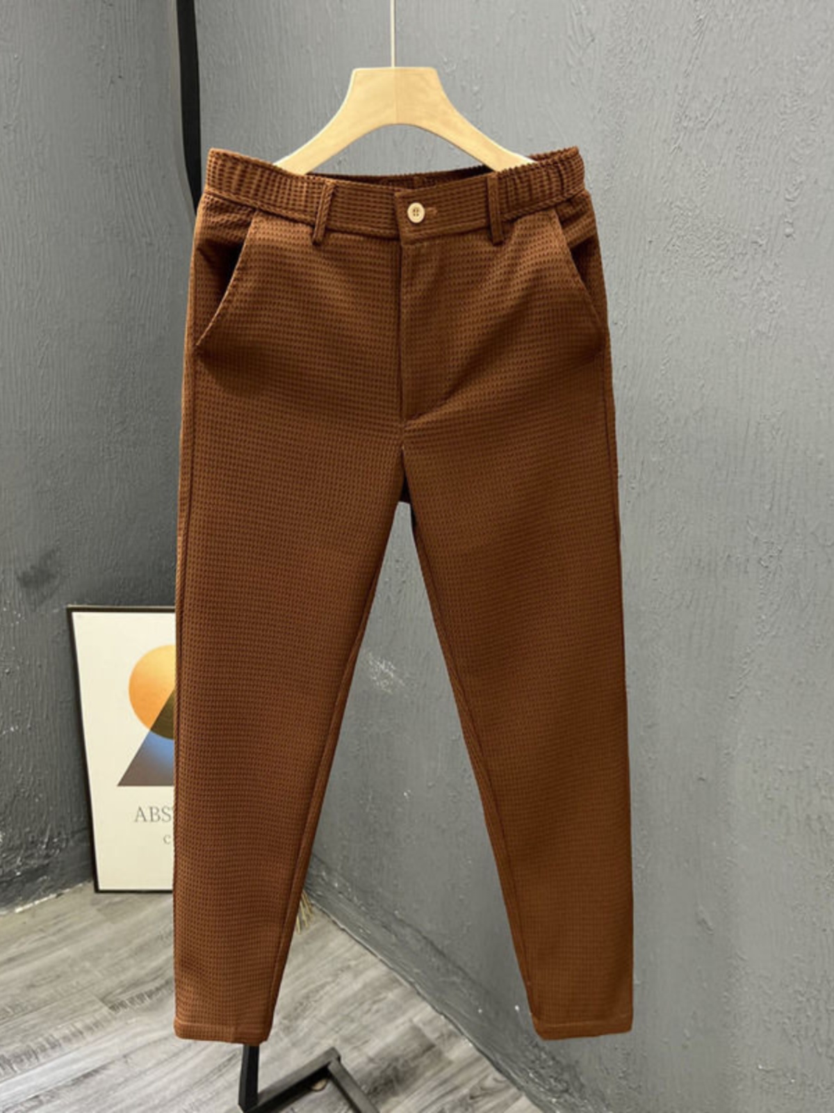Calças Masculinas Casuais Slim - Summer Clothing For Teens avaliação e preço