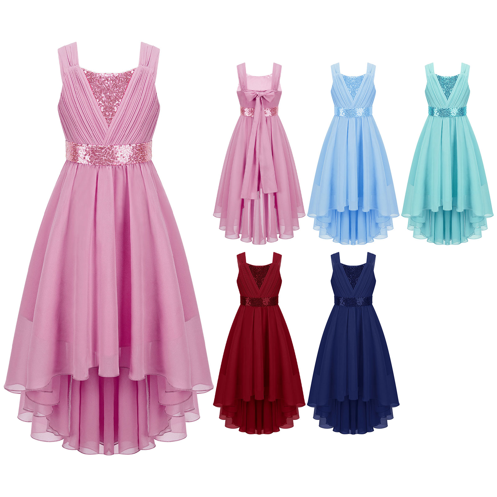 Crianças meninas lantejoulas r - Summer Clothing For Kids Girls avaliação e preço