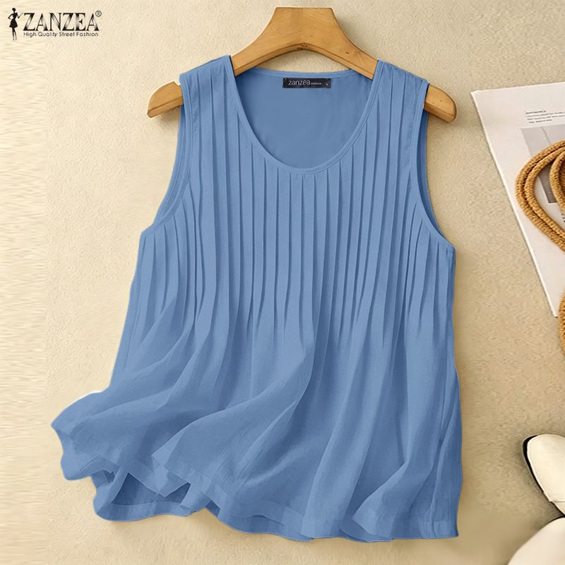 ZANZEA Blusa Feminina de Verão - Summer Clothing Holiday avaliação e preço