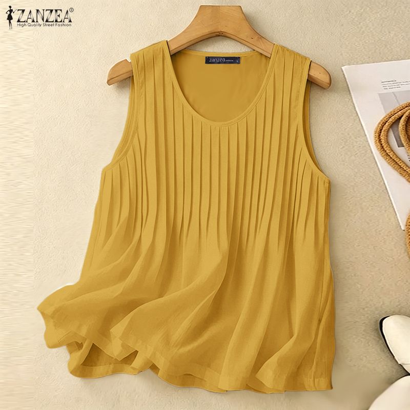 ZANZEA Blusa Feminina de Verão - Summer Clothing Holiday avaliação e preço