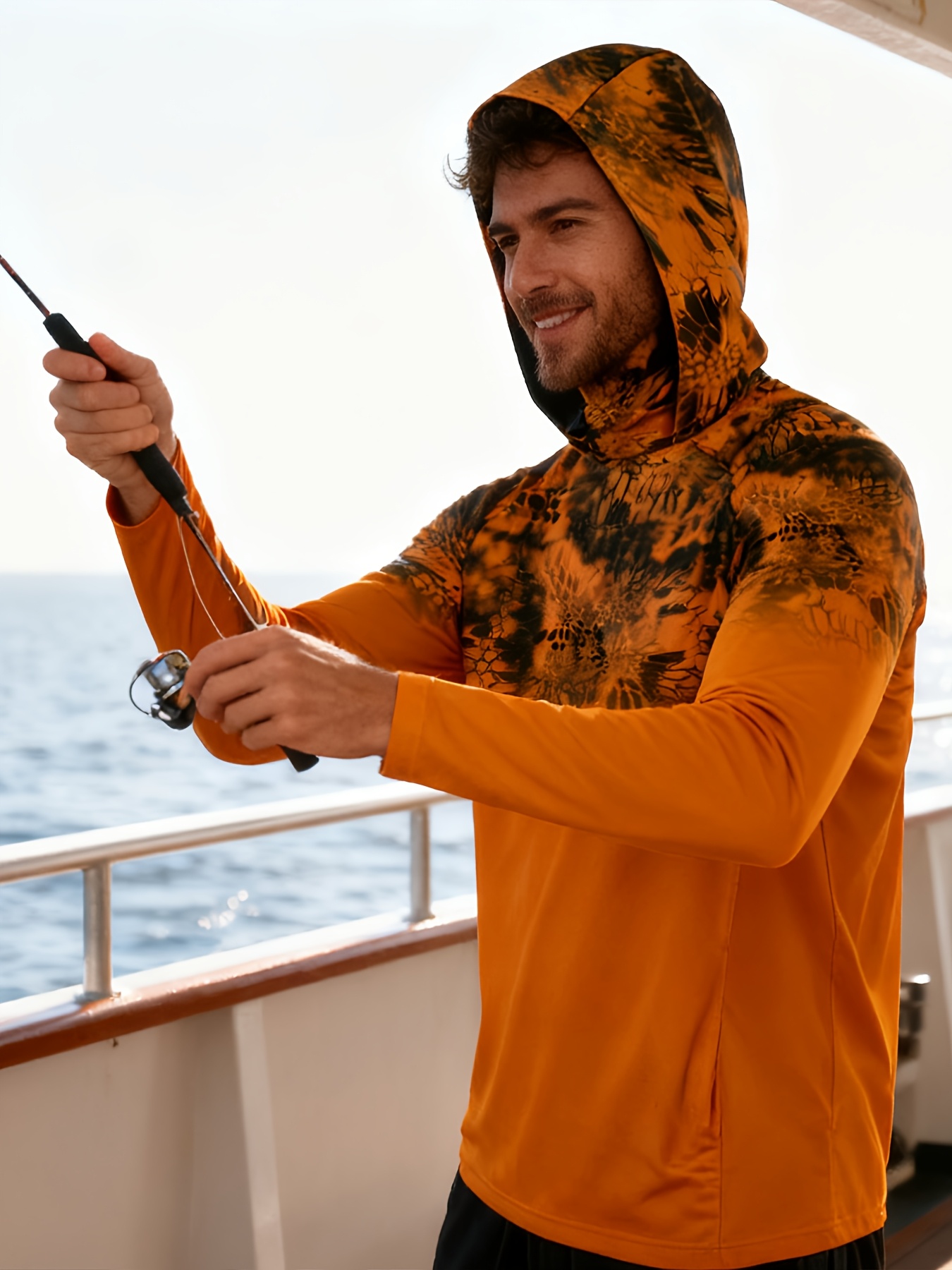 Camisa de Pesca com Proteção U - Summer Clothing Long Sleeve avaliação e preço
