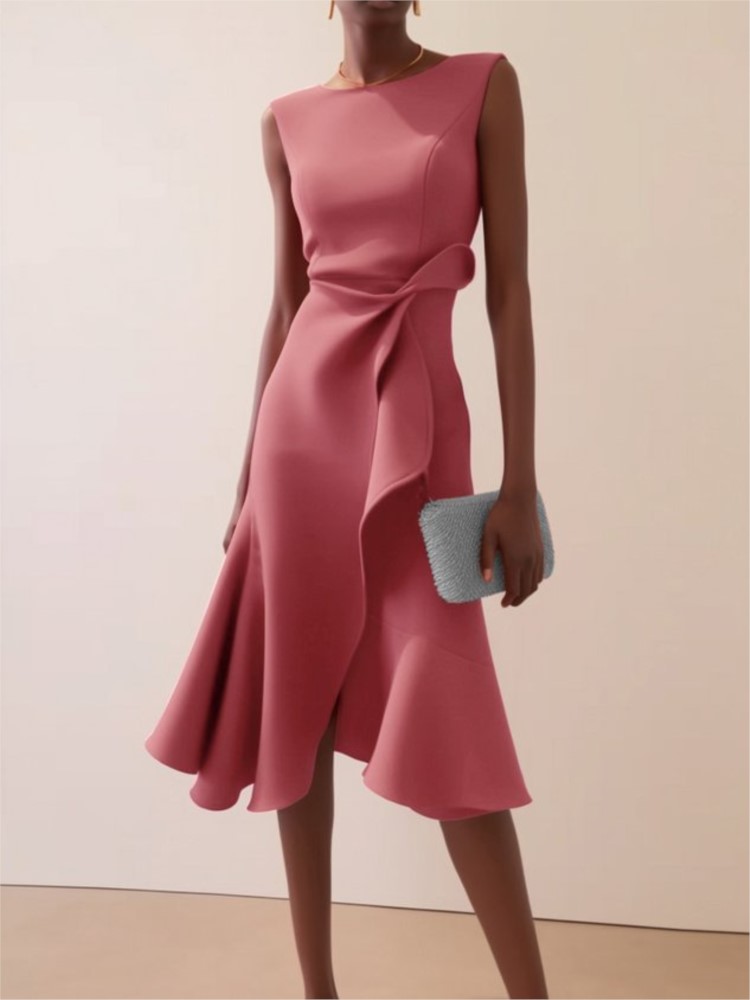 Vestido de noite feminino eleg - Summer Clothing Drawing avaliação e preço