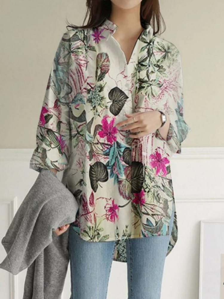 Moda mulher blusa 2023 elegant - Summer Clothing For Teens avaliação e preço