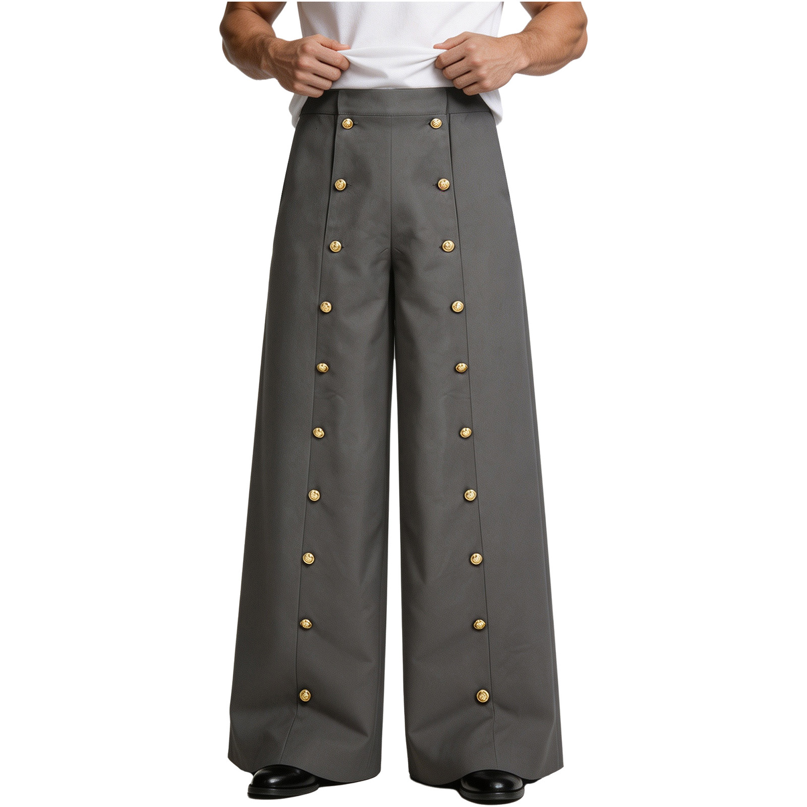 Calças Cargo Largas para Homen - Summer Renaissance Clothing avaliação e preço