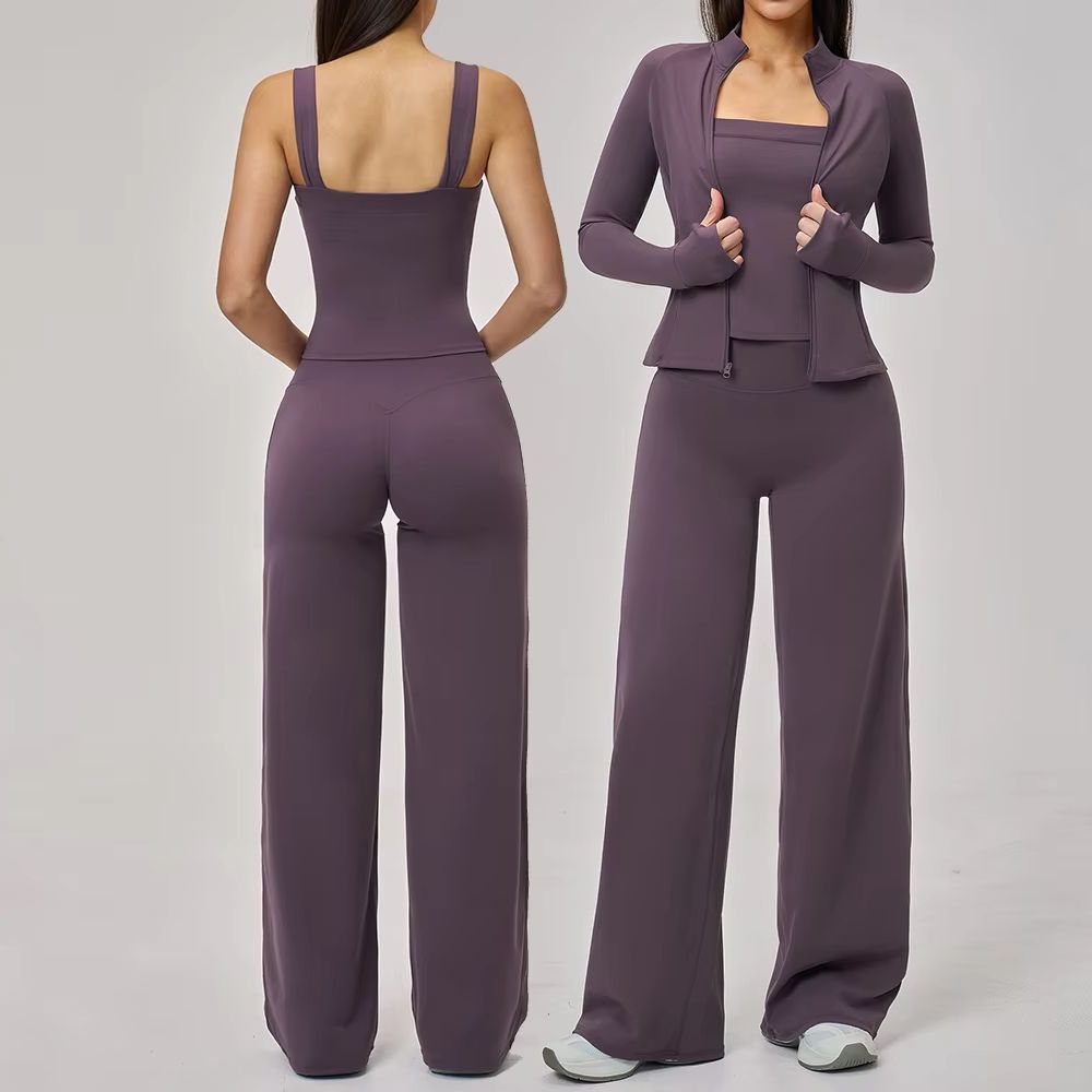 Conjunto de Yoga Feminino, Rou - Summer Clothing Logo avaliação e preço