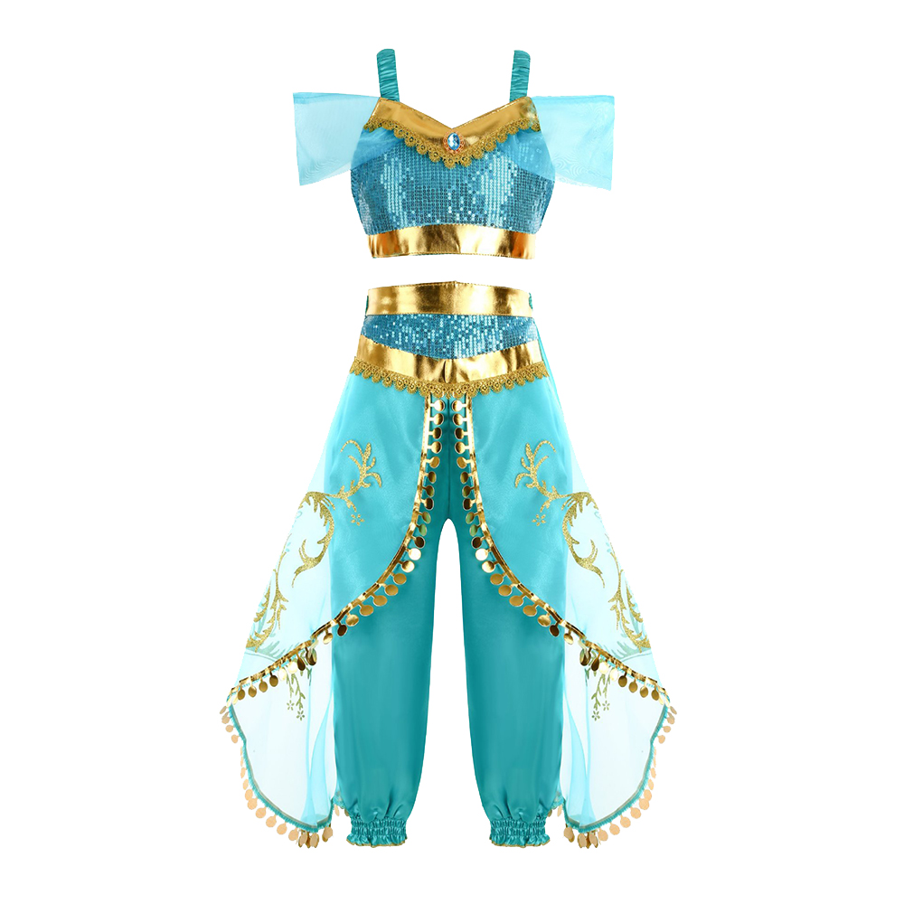 Fantasia de Jasmine para Menin - Summer Kids Clothing avaliação e preço