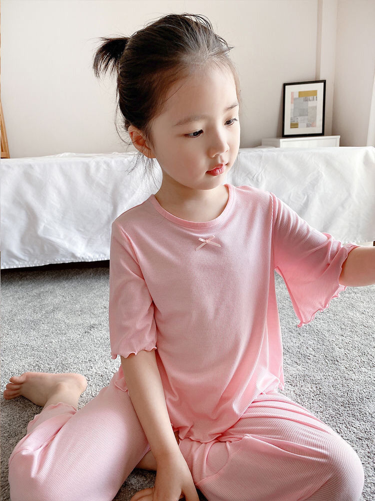 Pijamas Infantis, Roupas para  - Summer Clothing For Teens avaliação e preço