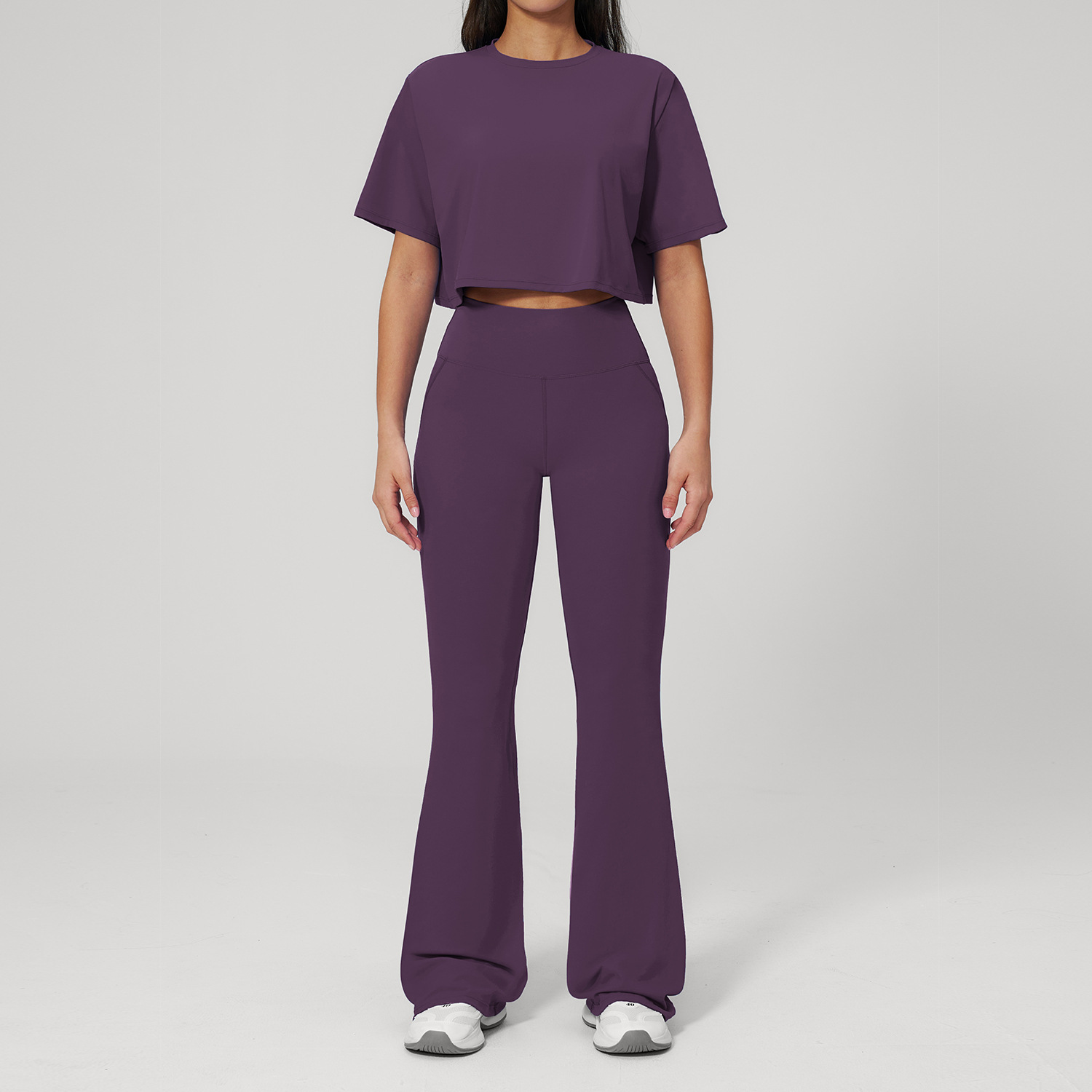 Conjunto de Yoga de 2 Peças, R - Summer Clothing Logo avaliação e preço