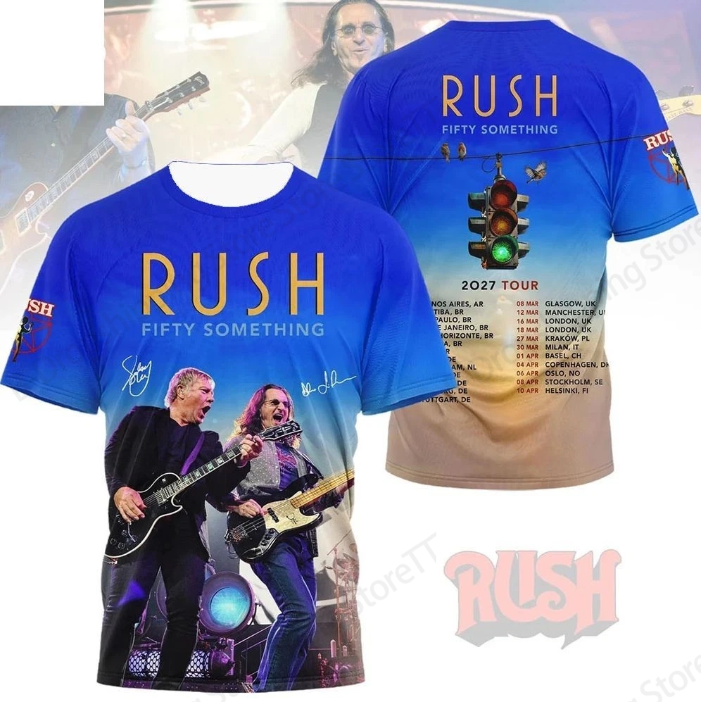 Camiseta Impressa em 3D Rush T - Quality Summer Clothing For Women avaliação e preço