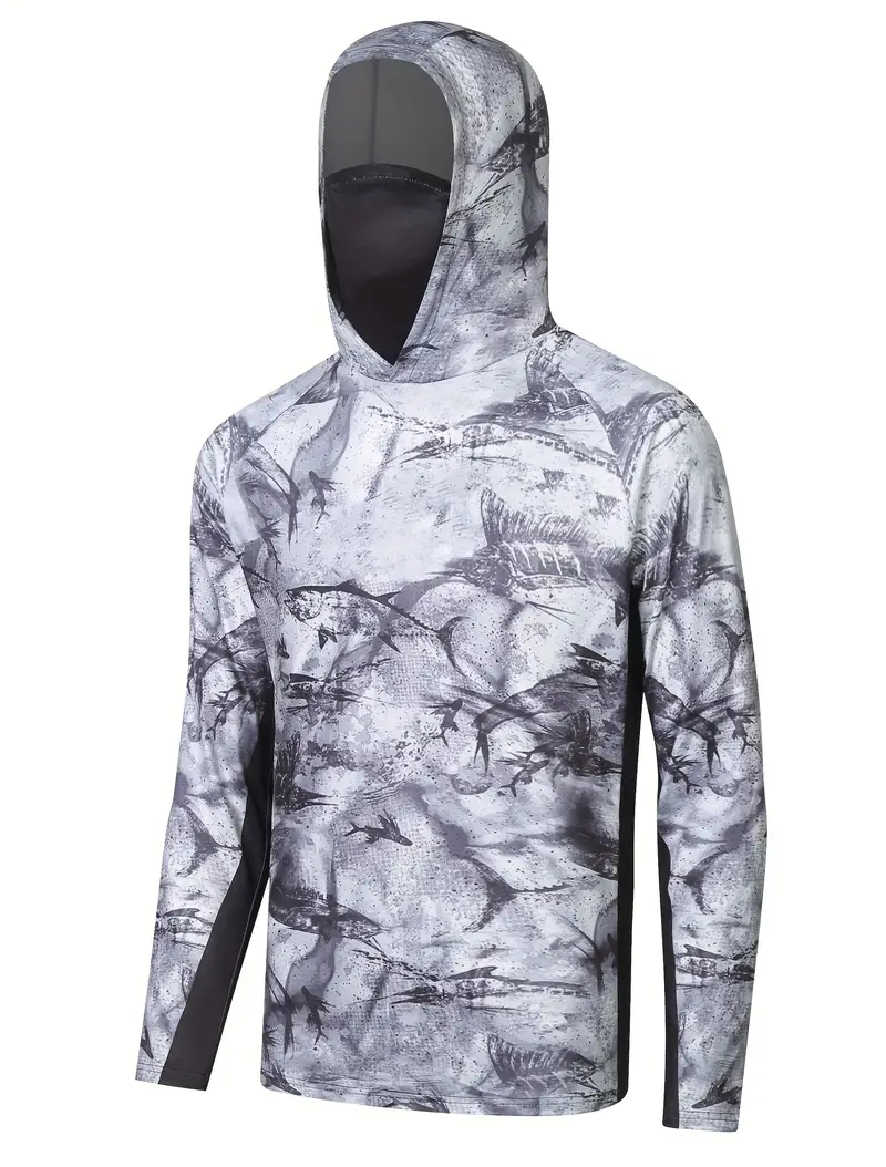 Camisa de Pesca Masculina com  - Summer Clothing Long Sleeve avaliação e preço