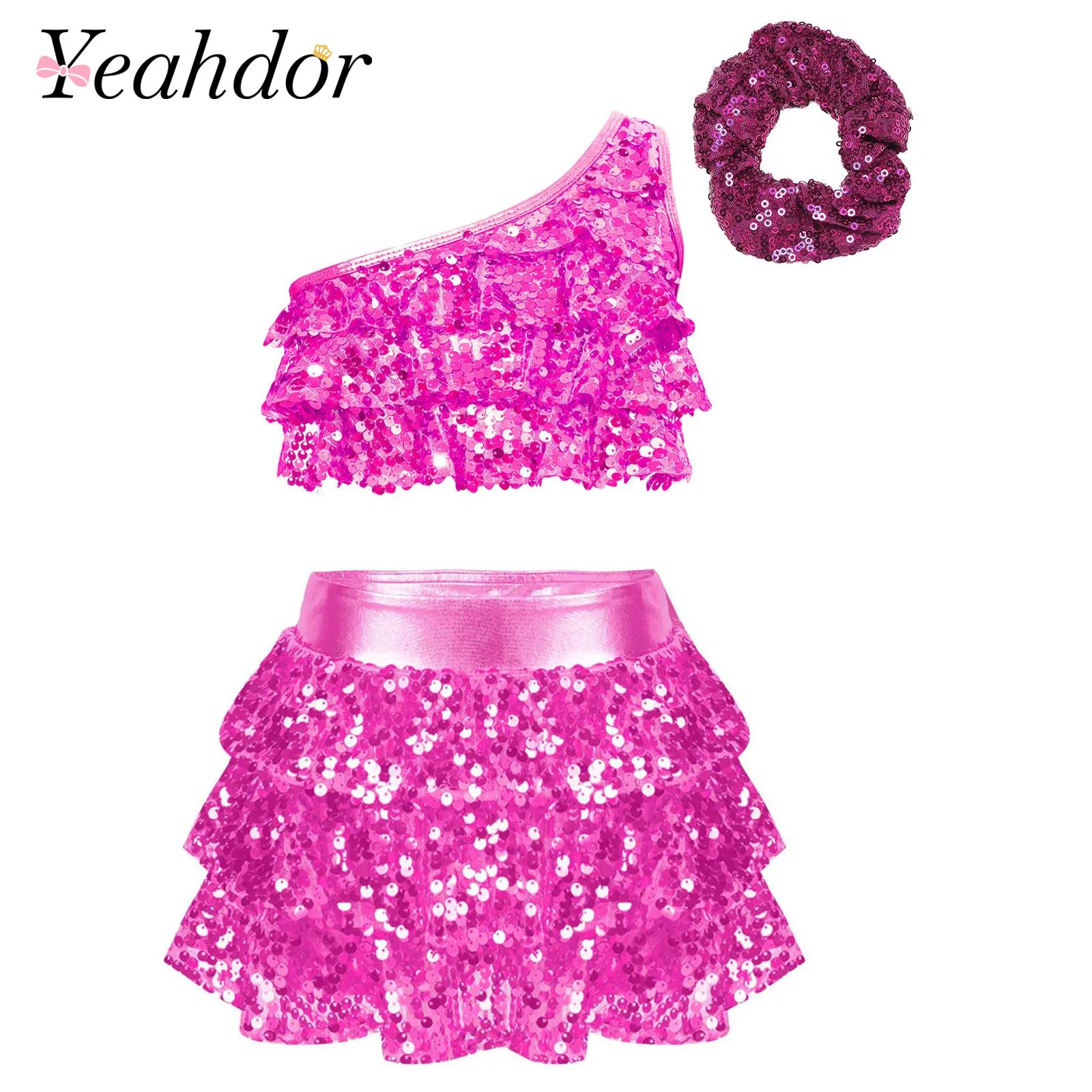 Crianças meninas lantejoulas b - Summer Kids Clothing avaliação e preço