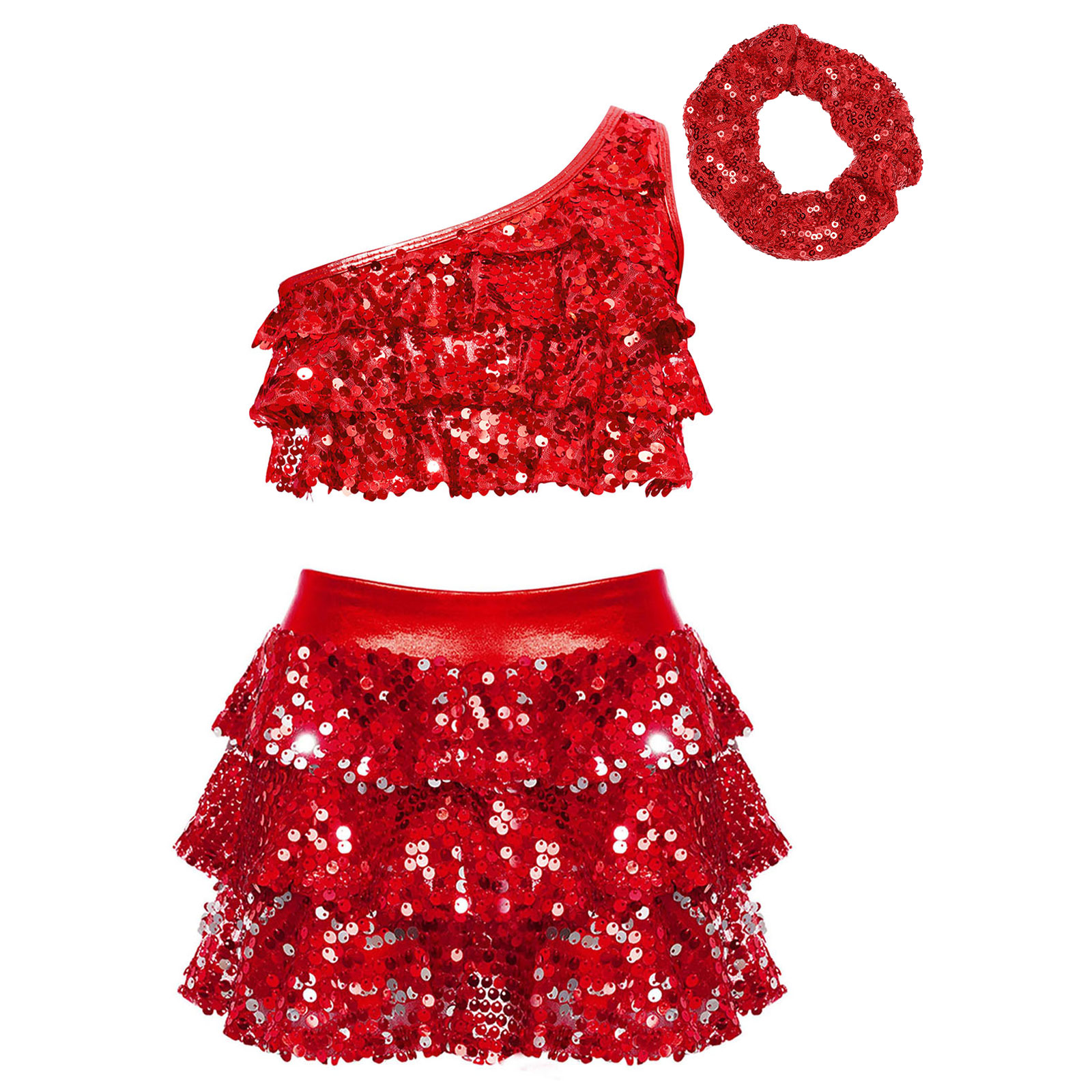 Crianças meninas lantejoulas b - Summer Kids Clothing avaliação e preço