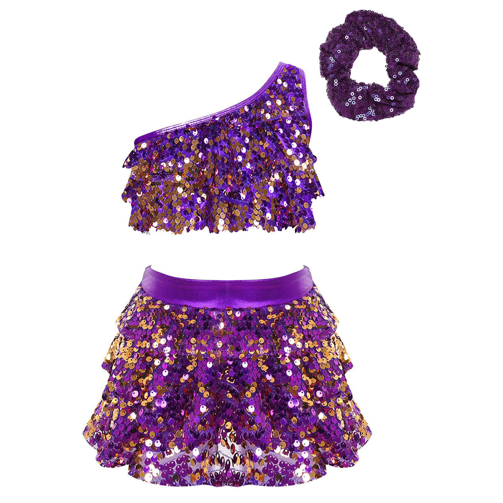 Crianças meninas lantejoulas b - Summer Kids Clothing avaliação e preço