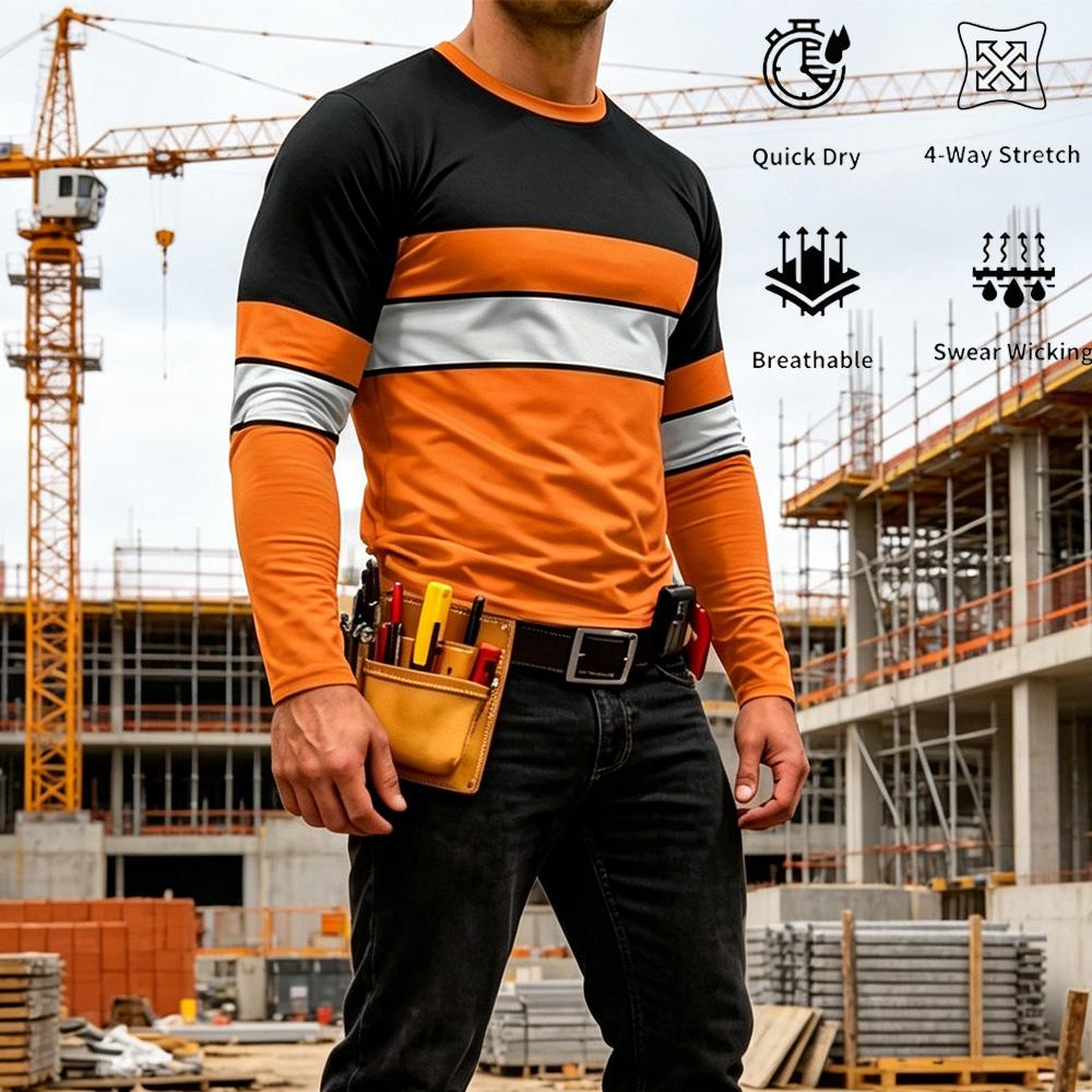 Camiseta Masculina de Manga Lo - Summer Clothing Long Sleeve avaliação e preço